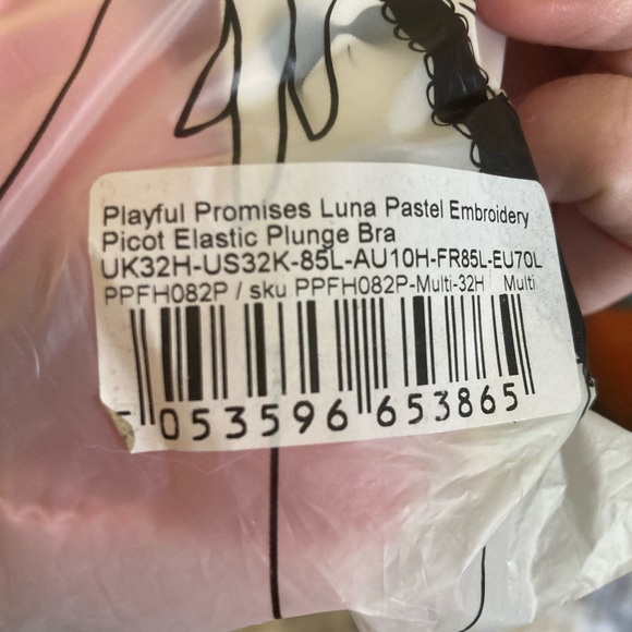 Playful Promises Luna set— bra, brief and suspender, NWT - Picture 9 of 9